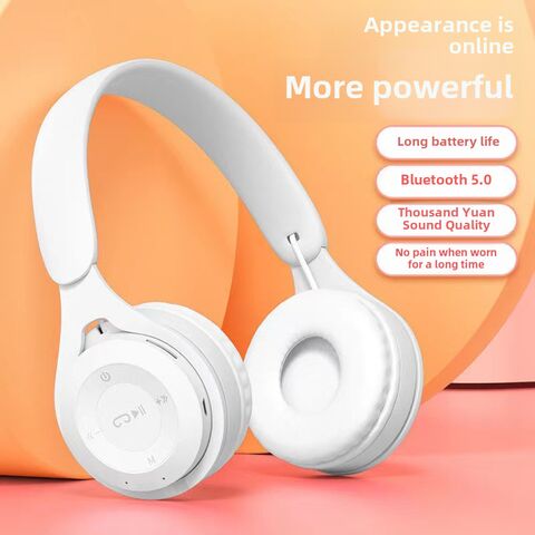 Накладные Bluetooth-наушники POERDON Y08 для детей, с микрофоном