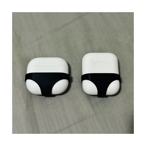 Забавный чехол для наушников AirPods в форме трусов, 1/2/4 поколение