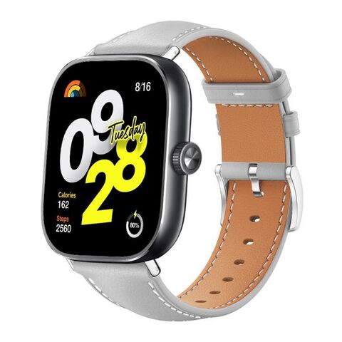 Кожаный ремешок xDfind 20 мм для Redmi Watch 3 / 3 Active / 3 Lite / 5, Xiaomi Smart Band 9 Pro