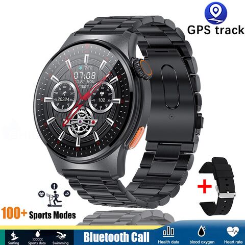 Смарт-часы ChiBear QW49 с ЭКГ+PPG, экраном 1,39″, звонками по Bluetooth и вращающейся кнопкой