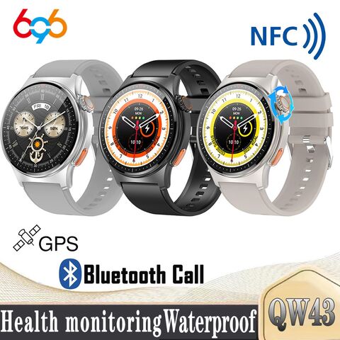 QW49 Smartwatch with ECG+PPG, 1.39" Display, Bluetooth Calls and Rotating Crown