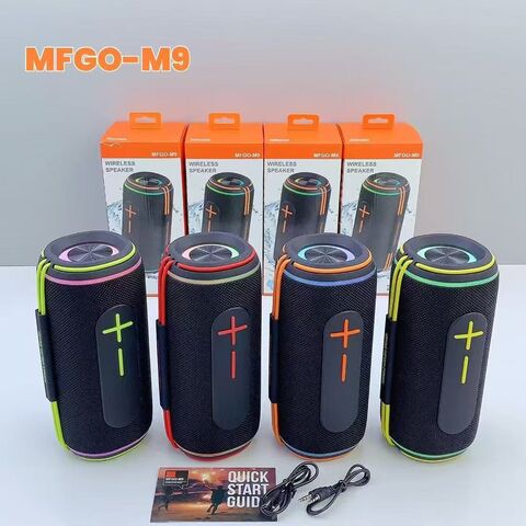 Портативная Bluetooth-колонка M9, 20 Вт, 2 динамика, TWS-стерео, Bluetooth 5.3, FM-радио