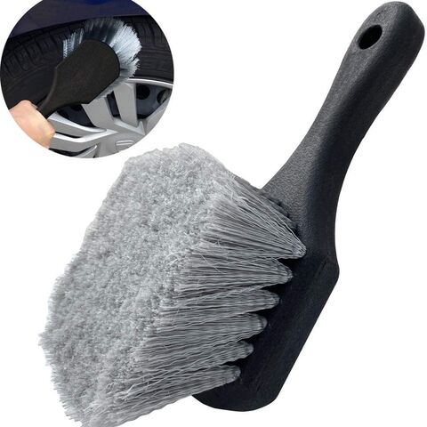 Kai Youjie Short Handle Wheel and Tire Brush, 215 mm, 160 g