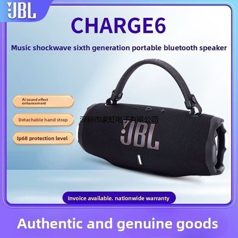 Портативная Bluetooth-колонка JB.L Charge6, водозащита IPX8, 4 динамика, Bluetooth 5.3, Type-C