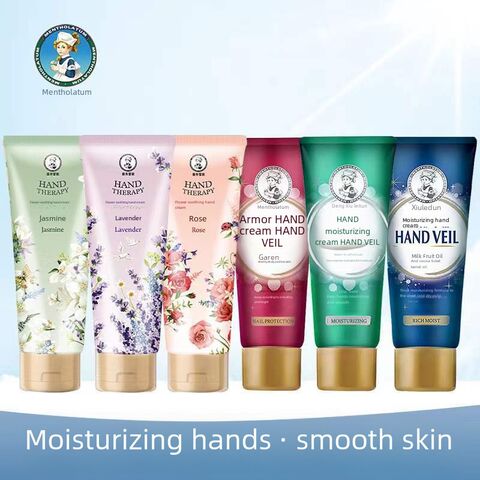 Крем для рук Mentholatum Hand Veil, увлажняющий, против сухости и трещин, 50 г