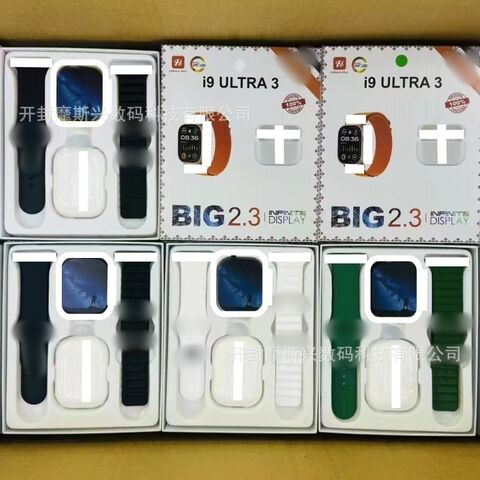 Смарт-часы i8/i9 Ultra 3 со встроенными Bluetooth-наушниками, экран AMOLED 2,01″, Bluetooth-звонки