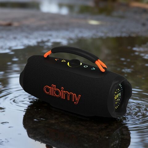 Bluetooth-колонка Aibimi MY372BT с ручкой, 2 динамика, 40 Вт, IPX6, аккумулятор более 6000 мА·ч