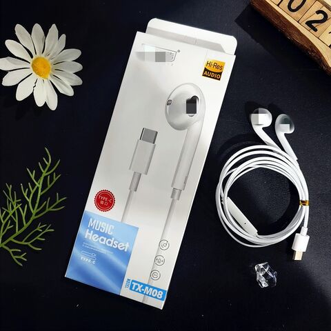 Проводные наушники M02/M03/M08/M09, 3,5 мм и USB-C, с микрофоном и пультом