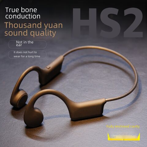 Наушники с костной проводимостью HS1 Bluetooth, не вставляются в ухо, для спорта