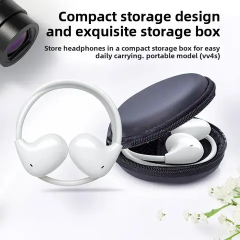 Спортивные Bluetooth-наушники VV4 с воздушной проводимостью, открытые, не вкладыши, версия 5.3