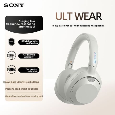 Накладные беспроводные Bluetooth-наушники WH-ULT900N с шумоподавлением