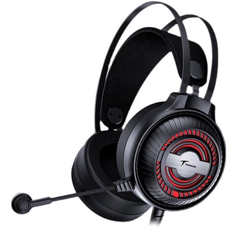 Игровая гарнитура "Сибирь" с подсветкой, накладные наушники, USB, звук 7.1