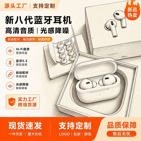 TWS-наушники Pro3 с шумоподавлением и контролем пульса, Bluetooth 6.0, для iPhone