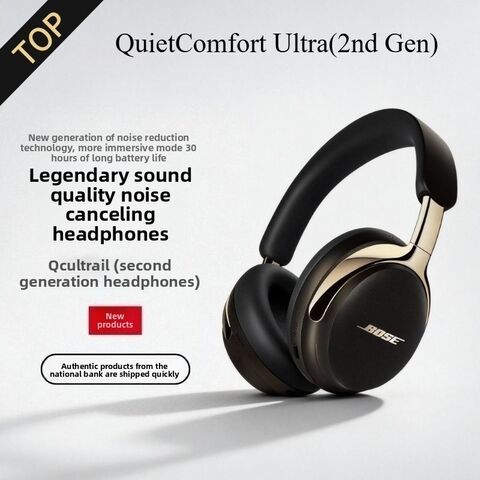 Беспроводные накладные наушники с шумоподавлением в стиле Bose QC Ultra II