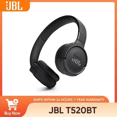 Накладные беспроводные наушники JBL Tune 520BT, Bluetooth 5.4, до 57 часов работы, 265 г