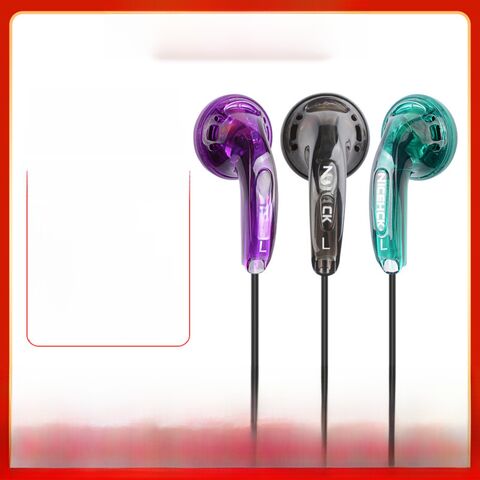 Проводные вкладыши NICEHCK в стиле MX500 с усиленным басом, 3.5 мм и USB-C, с микрофоном и без