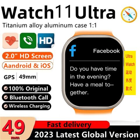 Смарт-часы Himacom Watch11 Ultra, пульс, давление и кислород в крови, 19 языков