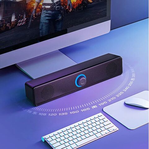 Компьютерная колонка с сабвуфером и двумя динамиками, проводная и Bluetooth 5.3