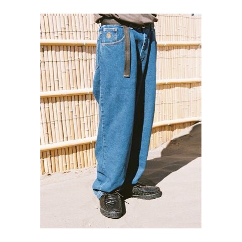 Джинсы Polar Skate Co 93 Pants мужские, прямые, широкие, хлопок, высокая посадка