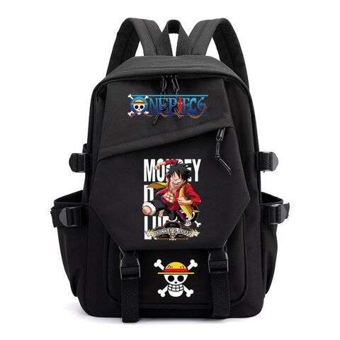 Рюкзак с принтом аниме One Piece, большой, для школьников