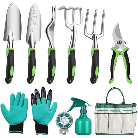 Garden Tools Set, Aluminum Alloy, 10 Pieces
