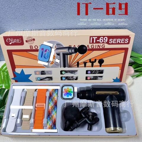 Смарт-часы IT69 с AMOLED-экраном, Bluetooth-звонками, пульсометром и SpO2