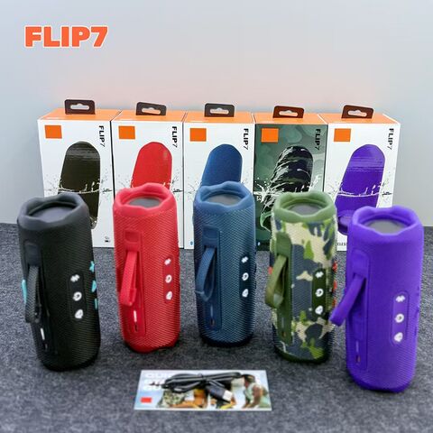 Портативная Bluetooth-колонка Flip7, усиленный бас, для дома и улицы