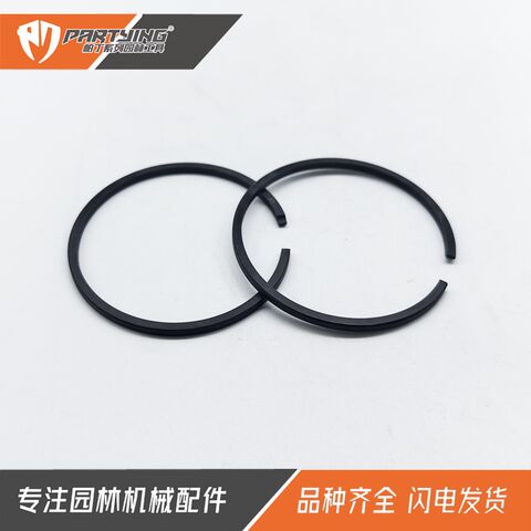 Piston Ring for Brush Cutters, Chainsaws, Hedge Trimmers, Earth Augers and Sprayers, Ductile Iron, PT