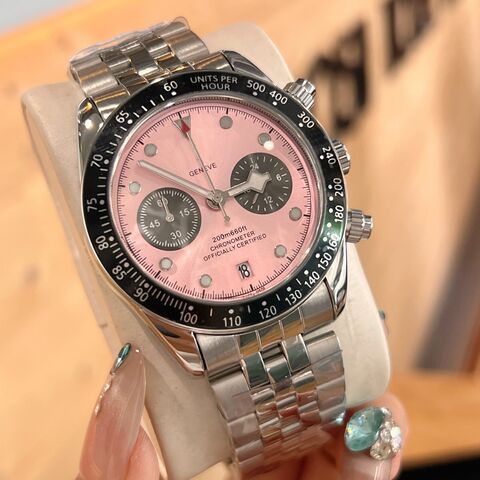 Men's Quartz Watch, Chronograph, Business Style, Luminous Hands