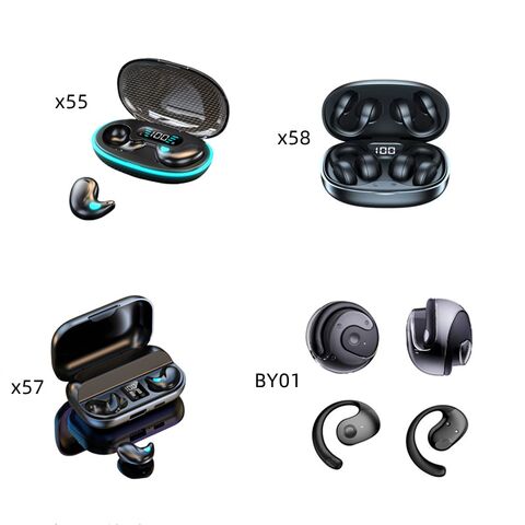 Bluetooth-наушники X55 для сна, посадка не давит на слуховой проход