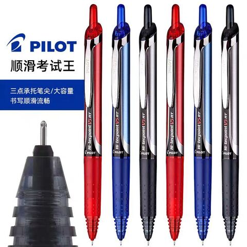 Роллер Pilot BXRT-V5 (Япония), нажимной механизм, игольчатый наконечник 0,5 мм