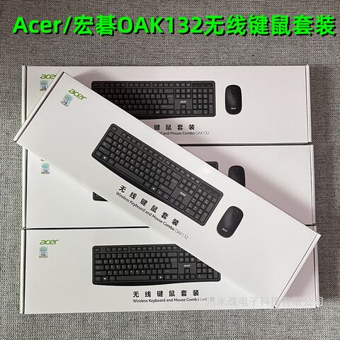 Комплект клавиатура и мышь Acer OAK132, беспроводной 2.4G, для ноутбука, моноблока и телевизора