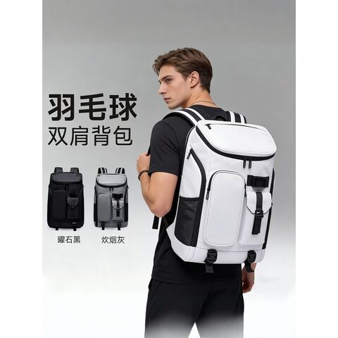 Badminton Backpack with Racket Compartment, Waterproof, 20–35L, Fits 16" Laptop