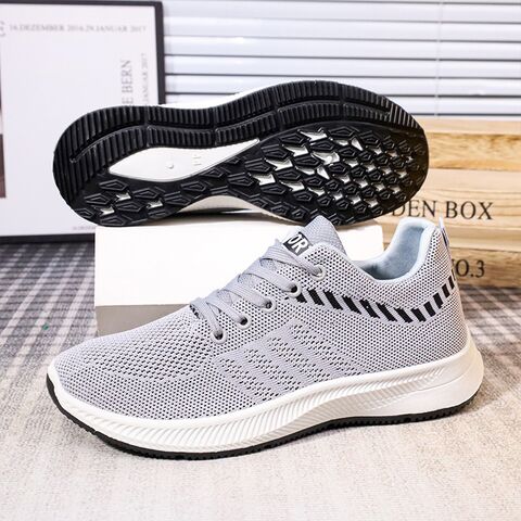 Men's Casual Sneakers, Breathable Knit Upper, Quick-Drying, Water-Resistant
