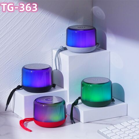 Портативная Bluetooth-колонка TG363 с подсветкой, слот TF/USB, IPX4