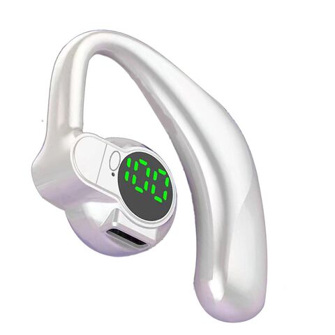 Заушная Bluetooth-гарнитура (моно) с поворотным креплением на любое ухо, дисплей