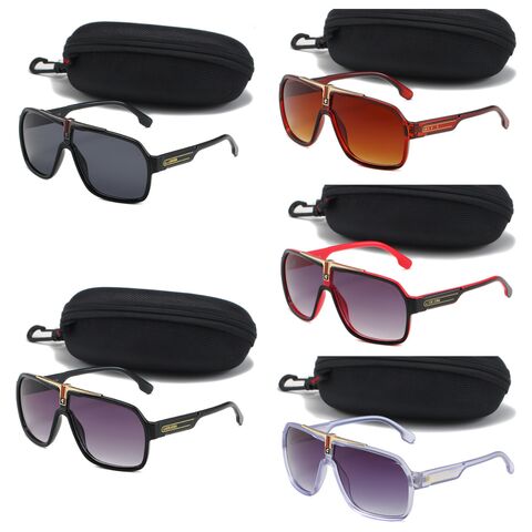 1014 Oval Plastic Sunglasses, Unisex, UV400