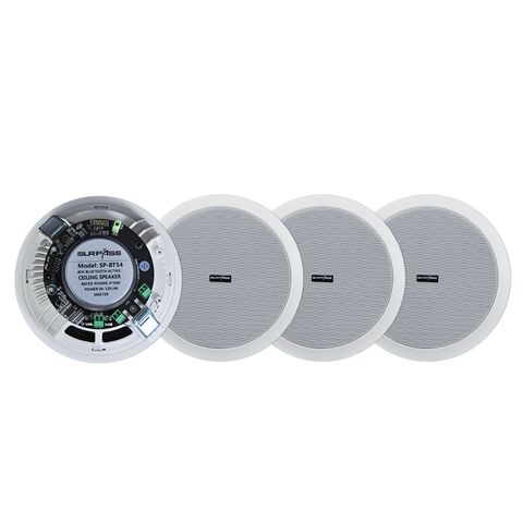 Активная потолочная Bluetooth-колонка SURPSS BT54 с широкополосным динамиком 6,5 дюйма для дома и магазина