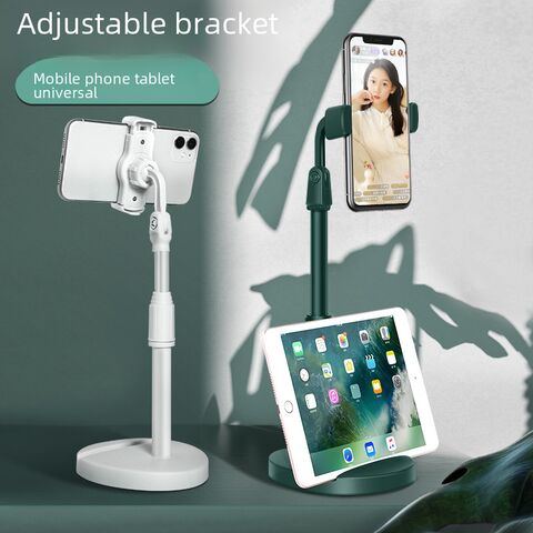 MOVSK d30 Desktop Phone and Tablet Stand, Telescopic, for Streaming and Bedside Use