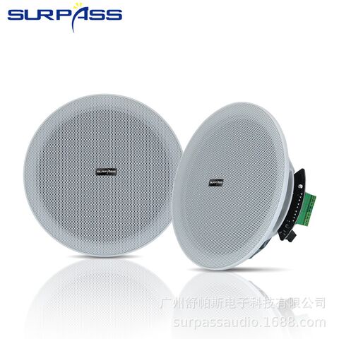 Потолочная Bluetooth-колонка SURPSS BT6201, встраиваемая, динамик 6", 10 Вт, питание 110–220 В