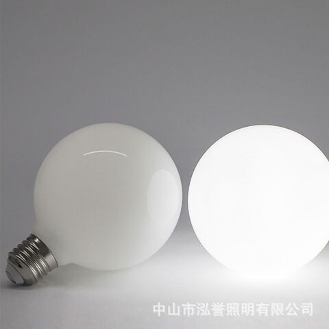 LED Globe Bulb G45–G125, E27 Base, 5–12 W, Opal, Constant Current, for Vanity Mirrors