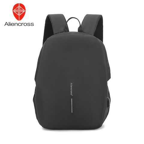 Aliencross 1820 Anti-Theft 14 Inch Laptop Backpack with USB Port, Oxford Fabric, 20–35 L