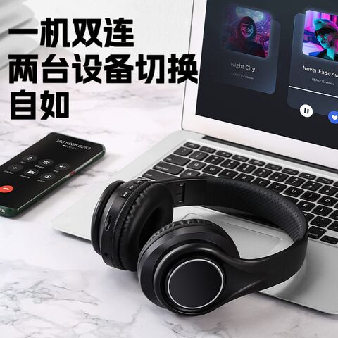 Беспроводные наушники Soai накладные, шумоподавление ANC, складные, Bluetooth 5.0, время работы 8+ часов