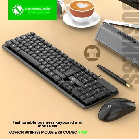 Комплект клавиатура и мышь LIMEIDE HY1001, проводной, USB, для ПК и ноутбука
