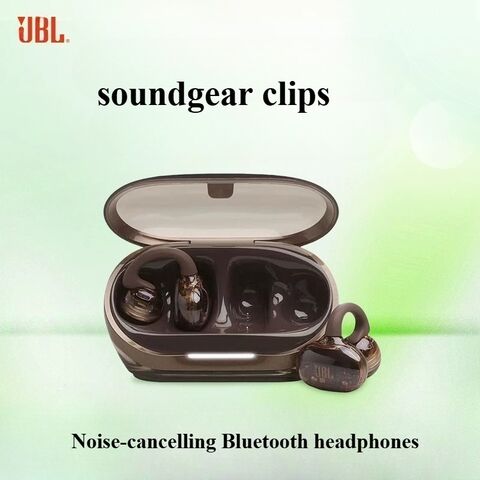 JB.L Soundgear Clips Wireless Clip-On Earbuds, Bluetooth 5.3, Noise Cancelling, IPX5, 8+ Hours Battery Life
