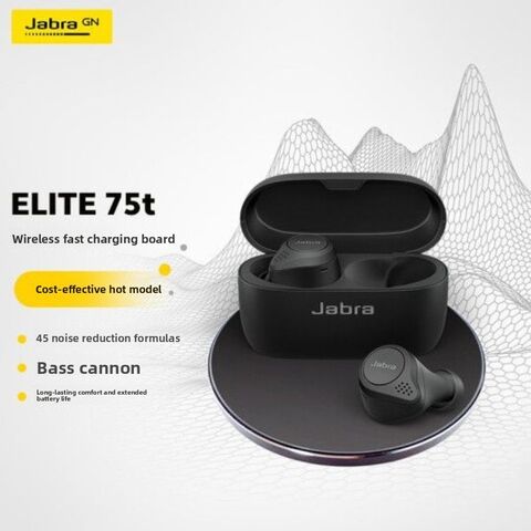 Ja.bra Elite Active 75t Wireless In-Ear Earbuds, Bluetooth 5.4, Noise Cancelling, 8+ Hours Battery Life