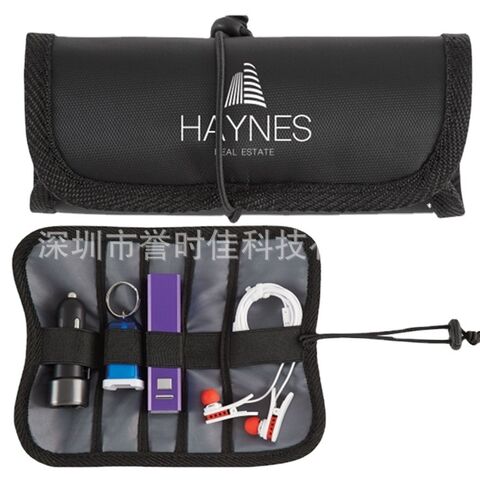 Gift Set: 2600 mAh Power Bank, Speaker, Wall and Car Chargers, Earphones, Storage Bag