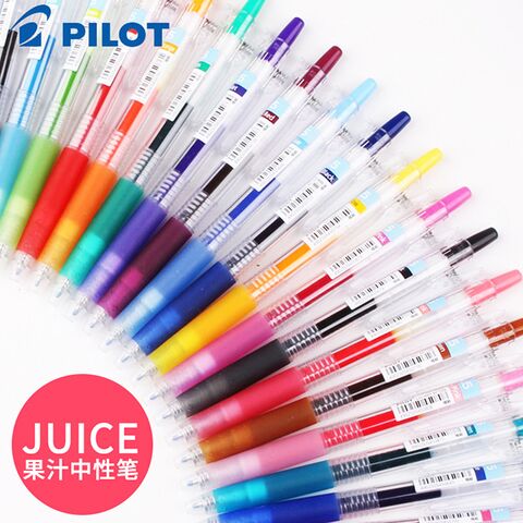 Гелевая ручка Pilot Juice LJU-10EF автоматическая, 0,38 / 0,5 / 0,7 мм, широкая палитра цветов