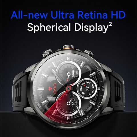 Bafang H18 Smart Watch with 5G SIM Card, Round Curved AMOLED Screen, 3+32 GB, Camera, Android