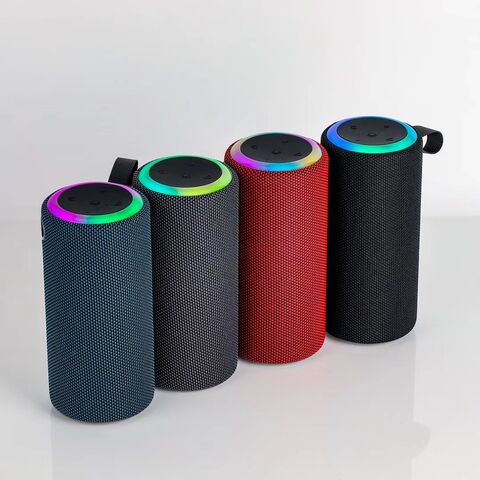 Портативная Bluetooth-колонка P164, 10 Вт, два динамика, LED-подсветка, IPX6